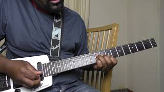 African Rhythm Guitar  Groove 1 Playing with triads for beginners [upl. by Willtrude519]