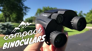 10X25 Compact Lightweight Binoculars Review [upl. by Mcafee]