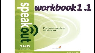 workbook 11 Unit 1  11 workbook  life  English Speak out Preintermediate [upl. by Nahgen258]