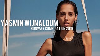 Yasmin Wijnaldum  Runway Compilation 2019 [upl. by Torray]