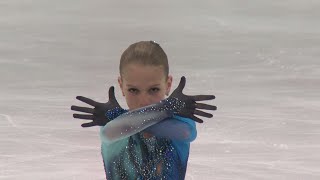 Alexandra TRUSOVA RUS Brisbane Ladies Free skating  ISU JGP 2017 [upl. by Revkah]