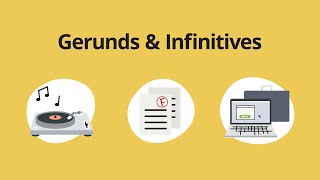 Gerunds amp Infinitives – English Grammar Lessons [upl. by Llevram756]