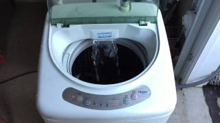 Haier HLP21N Review Portable Washer [upl. by Airetnuhs]