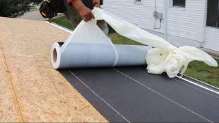 How To Install RhinoRoof® U20 Synthetic Underlayment [upl. by Swee]