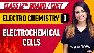 ElectroChemistry 01  Electrochemical Cells  Class 12thCUET [upl. by Henebry]