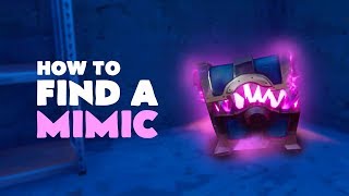 How to find a Mimic  Fortnite Save the World [upl. by Arretal507]