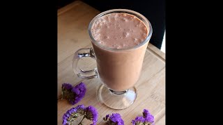 Mocha Flax Smoothie Recipe [upl. by Hellene]