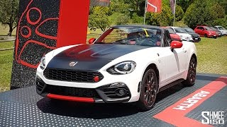 How Fun is the New Abarth 124 Spider [upl. by Monafo166]