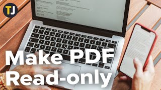 How to Make a PDF Readonly [upl. by Primaveria]