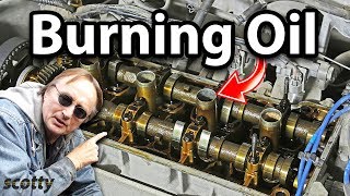 How to Fix a Car Engine that Burns Oil for 10 Bucks [upl. by Bethezel]