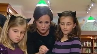 Pippa Middleton Book Tour Girl Tells Her I Hate Princesses [upl. by Aleirbag]