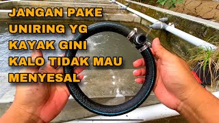 PENGALAMAN 4 TAHUN PAKE UNIRING UNTUK BUDIDAYA IKAN NILA  KENDALA DAN CARA MENGATASINYA [upl. by Nilson641]