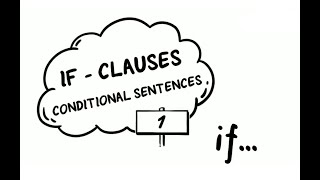 Conditional sentences ifclauses type I [upl. by Snowber762]