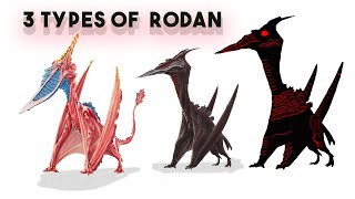 3 Types of Rodan Godzilla Singular point Strength and weakness Explained [upl. by Yahsan]