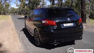 2016 Peugeot 308 GTi 270 0100kmh amp engine sound [upl. by Couture]