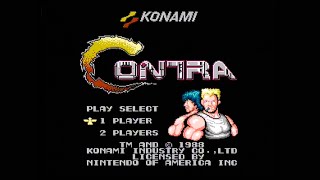 Contra NES Full Run with No Deaths [upl. by Osithe354]