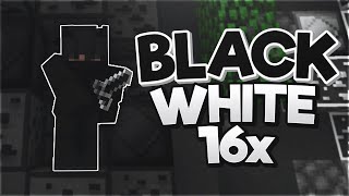 Black and White 16x  Minecraft PVP Texture Pack 189 [upl. by Atima37]