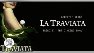 Traviata  Drinking Song  Lyrics [upl. by Carr]