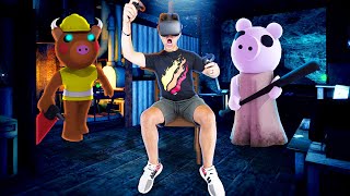 I Got TRAPPED in a Roblox VR Escape Room [upl. by Griseldis]