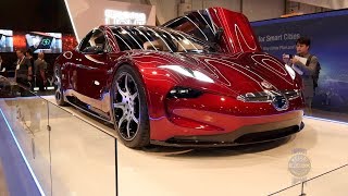 Fisker EMotion Concept  CES 2018 [upl. by Areic]