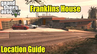 GTA 5  Franklins House On Map Location Guide [upl. by Mook]