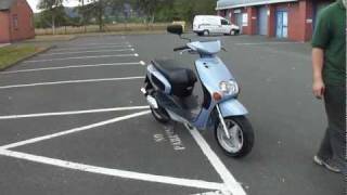 2001 MBK OVETTO YN50 YAMAHA NEOS YN 50 SCOOTER NEW MOT [upl. by Arahs]