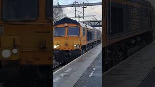 Class 66735 at Rugeley Town [upl. by Codding]