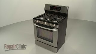 LG Gas Range Disassembly – Range Repair Help [upl. by Sioux]