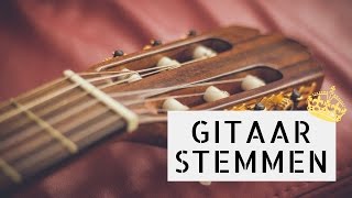 Gitaar Stemmen Voor Beginners [upl. by Letram]