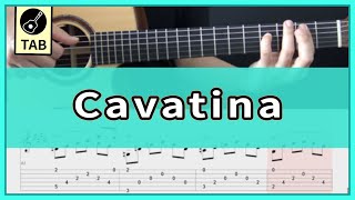 TAB CavatinaThe Deer Hunter guitar [upl. by Attesoj]