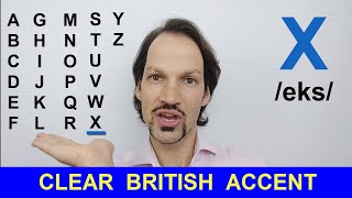 How To Pronounce The English Alphabet BRITISH PRONUNCIATION [upl. by Esirtal]