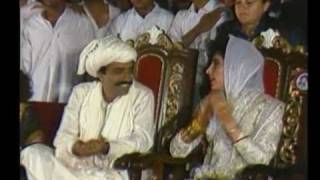 Benazir Bhutto and Asif Zardari Wedding Highlights [upl. by Gensler]