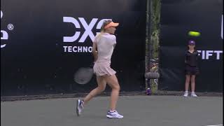 Lesia Tsurenko warmup [upl. by Davidoff]