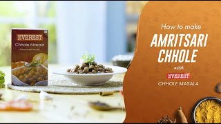 Everest Spices  Authentic Amritsari Chole  Everest Chole Masala [upl. by Ursal]