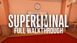 Superliminal  Full Walkthrough No Commentary [upl. by Ruff]