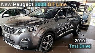 New Peugeot 3008 GT Line 2019 Review Interior Exterior [upl. by Tterrab]