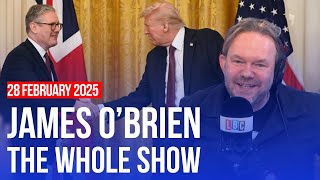 ‘The most powerful man in the world is still hideous’  James O’Brien  The Whole Show [upl. by Ollie792]