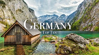 Top 10 Places To Visit In Germany  4K Travel Guide [upl. by Attenauq734]