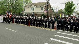 5555 FDNY Firefighter William N Tolleys Line of Duty Death Funeral [upl. by Teerpnam]