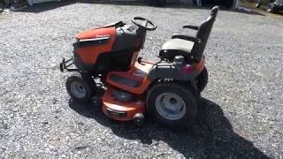 My quotNewquot Husqvarna TS354D Garden Tractor Right In Time For Spring On The Farm [upl. by Winston28]