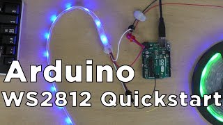 How to use WS2812B RGB LEDs with Arduino [upl. by Boniface]