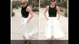 How To Wear Skirts If You Are 40 Or Older [upl. by Aicirpac]