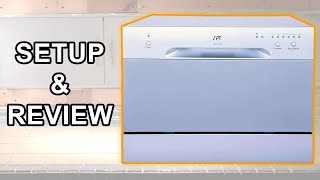 SPT Countertop Dishwasher Setup amp Review  For Small Kitchens [upl. by Ailime606]