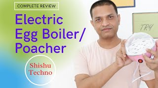 electric egg boiler  egg poacher  review [upl. by Esilana]