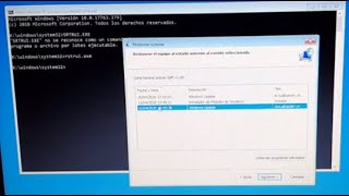 Windows 10 restaurar a un Punto de Restauración por CMD o por Reparación de sistemas [upl. by Hnahc]