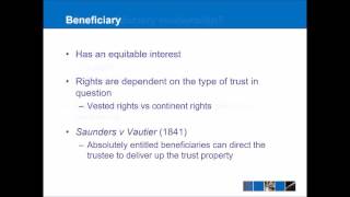 Introduction to Trusts Law [upl. by Ettezzus597]