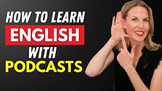 Best Podcasts for Learning English How To Learn English FAST with PODCASTS [upl. by Oilla78]