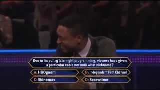 Millionaire  Filthiest Question amp Audience Ever Oct 16 2012 [upl. by Newmark]