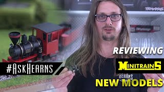 Reviewing the New MINITRAINS 009 Scale Locomotive Models  askHearns [upl. by Dnalyag]