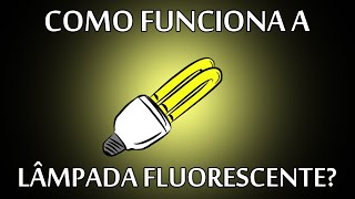 COMO FUNCIONA A LÂMPADA FLUORESCENTE UaiFísica 57 [upl. by Brandenburg752]